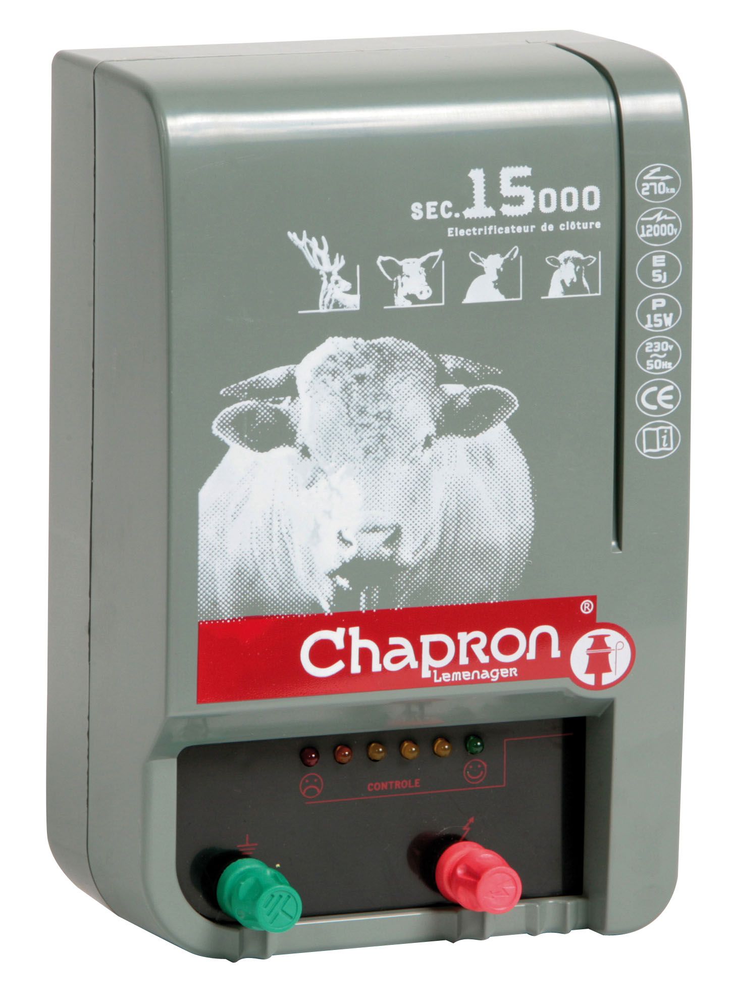 recinto elettrico per bovini sec 1500